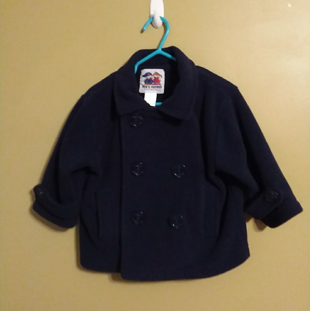 **Excellent Condition Boys Pea Coat**